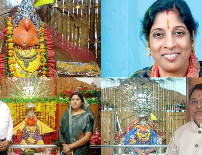 देवी भागवत में उमड़ा श्रद्धालुओं का सैलाब,551 ज्योति कलशों से जगमगाया मंदिर