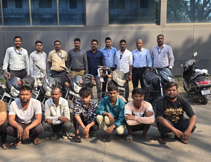 बिलासपुर पुलिस की बड़ी कार्रवाई : CCTV से खुला राज 6 बाइक चोरी का खुलासा...पुलिस ने चोरों और खरीददारों को दबोचा