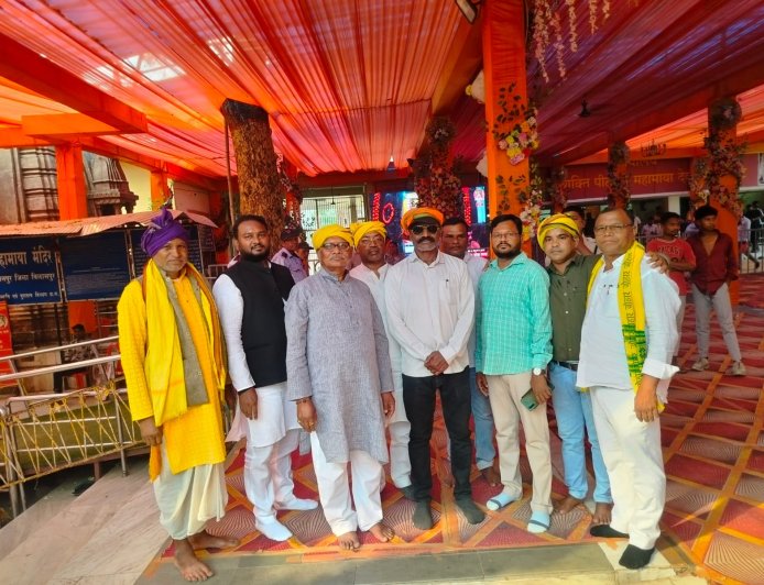 रतनपुर में मां महामाई दाई पंचमी भेंट पर निकली भव्य रैली, हजारों श्रद्धालु हुए शामिल