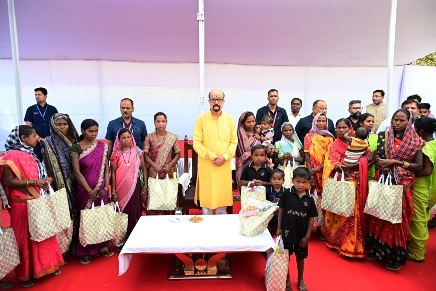 बैगा-बिरहोर आदिवासियों के गांव पहुंचे राज्यपाल, योजनाओं का जाना हाल...संस्कृति को सहेजने की दी सीख, आर्चरी खिलाड़ियों को 5-5 हजार देने की घोषणा