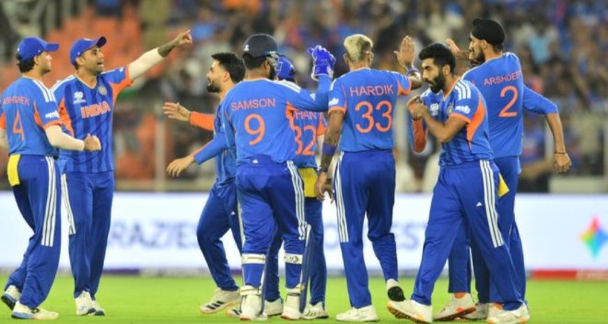 भारत बनाम न्यूजीलैंड टी20 विश्व कप फाइनल भारत ने 96 रनों से अपना तीसरा टी20 खिताब जीता