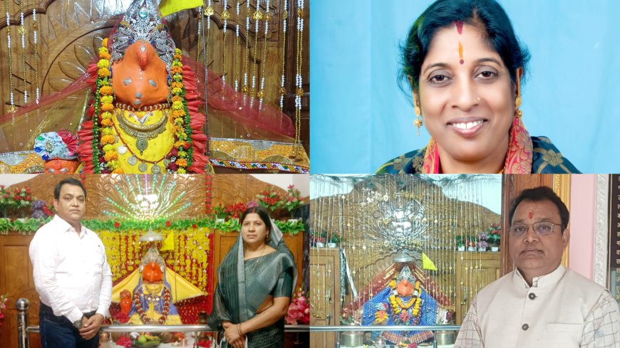 देवी भागवत में उमड़ा श्रद्धालुओं का सैलाब,551 ज्योति कलशों से जगमगाया मंदिर