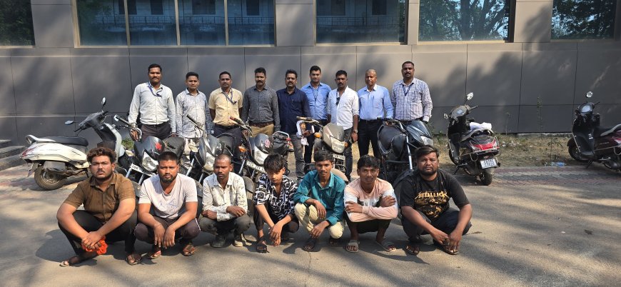 बिलासपुर पुलिस की बड़ी कार्रवाई : CCTV से खुला राज 6 बाइक चोरी का खुलासा...पुलिस ने चोरों और खरीददारों को दबोचा