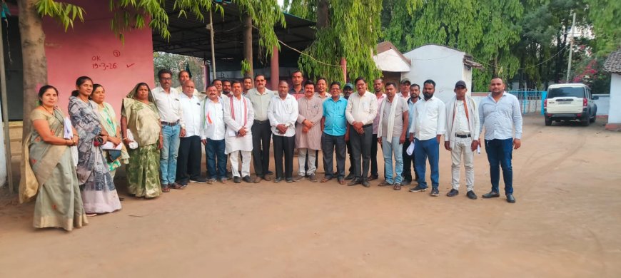 हरदीबाजार में कांग्रेस कमेटी की बैठक हुई संपन्न,संगठन विस्तार पर जोर