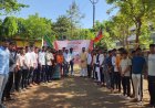 भाजयुमो बिलासपुर ग्रामीण द्वारा जलाया गया हॉस्टल संपर्क अभियान...युवाओं को सकारात्मक राष्ट्रवादी विचारधारा से जोड़ना हमारा उद्देश्य - ऋषभ चतुर्वेदी