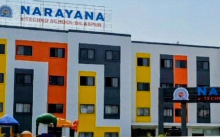नारायणा ई-टेक्नो स्कूल देशभर में विवादों में: बिलासपुर में CBSE मान्यता से पहले वसूली, RTE नियमों की खुली अनदेखी