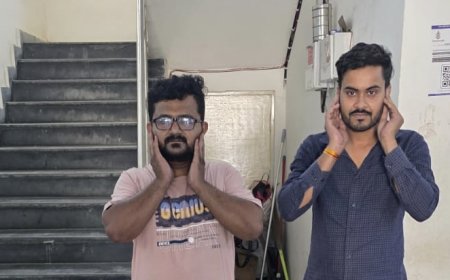 आईपीएल मैच पर ऑनलाइन सट्टा लगाते 2 आरोपी गिरफ्तार, ₹1.48 लाख नगद जब्त