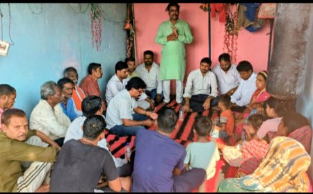 वार्ड क्रमक 12 बूढ़ा देव नगर सिरगिट्टी में हुई कांग्रेस की बैठक