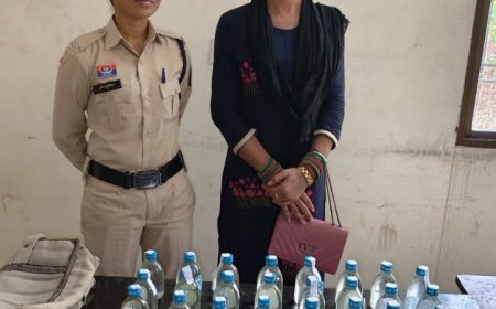 तारबाहर पुलिस की बड़ी कार्रवाई: 42 बोतल अवैध शराब के साथ आरोपी को होटल आनंदा इम्पेरियल के सामने व्यापार विहार से घेराबंदी कर किया गिरफ्तार