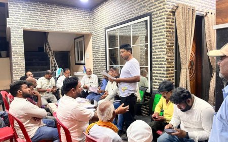 वार्ड क्रमांक 11 में बूथ कमेटी का गठन, कांग्रेस संगठन सृजन अभियान के तहत बैठक संपन्न