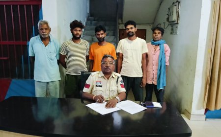 चकरभाठा पुलिस की प्रतिबंधात्मक कार्रवाई: 5 आरोपी गिरफ्तार, शांति व्यवस्था बनाए रखने के लिए उठाया कदम