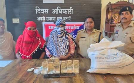 बिलासपुर पुलिस का नशे के कारोबार पर बड़ा प्रहार: दो बहनें गिरफ्तार, 6 किलो गांजा सहित लाखों की संपत्ति जब्त...ACCU एवं सरकंडा पुलिस की कार्रवाई