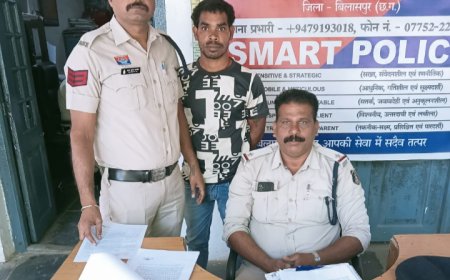 शराब के लिए पैसे मांगकर मारपीट करने वाला आरोपी गिरफ्तार,कांच की बोतल से किया था हमला