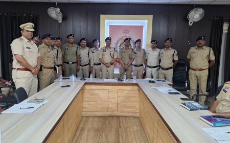 बीट प्रणाली को सुदृढ़ करने हेतु बिलासपुर पुलिस की महत्वपूर्ण बैठक,अपराध नियंत्रण व जनसुरक्षा पर विशेष जोर