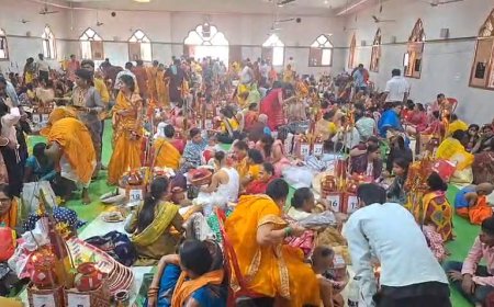 बिलासपुर में 106 बटुकों का सामूहिक उपनयन संस्कार सम्पन्न, धार्मिक आयोजन में उमड़ा जनसैलाब