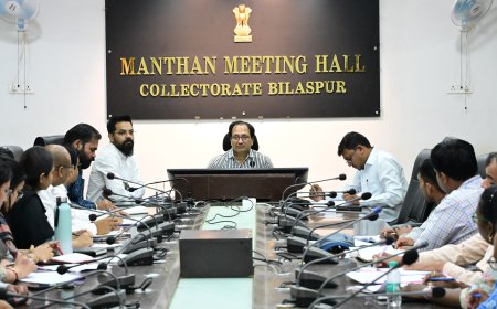 कलेक्टर ने की राजस्व प्रकरणों की गहन समीक्षा, नक्शा-बटांकन में तेजी लाने के दिए निर्देश