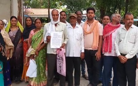 कालिका नगर तिफरा में भू-माफियाओं का कब्जा: खेतों को उजाड़कर रास्ता बंद, रहवासियों से जबरन वसूली के आरोप