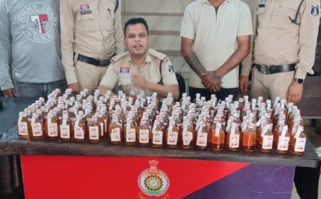 बीट सिस्टम से सकरी पुलिस को बड़ी सफलता,335 पाव अवैध अंग्रेजी शराब के साथ दो आरोपी गिरफ्तार