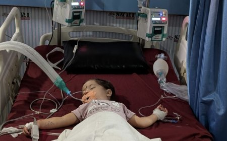 सर्पदंश से जूझती मासूम वर्तिका को मिला नया जीवन, श्री शिशु भवन अस्पताल बना उम्मीद की किरण