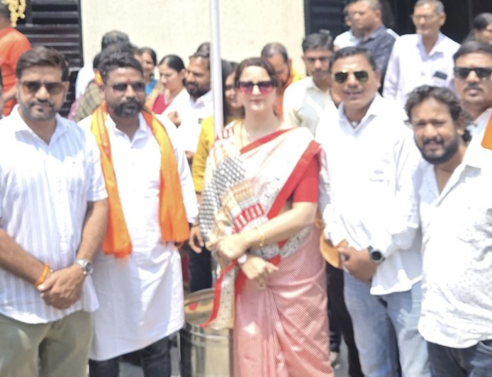 भाजपा स्थापना दिवस पर बिलासपुर में ध्वजारोहण, सप्ताहभर चलेंगे जनसंपर्क और सेवा