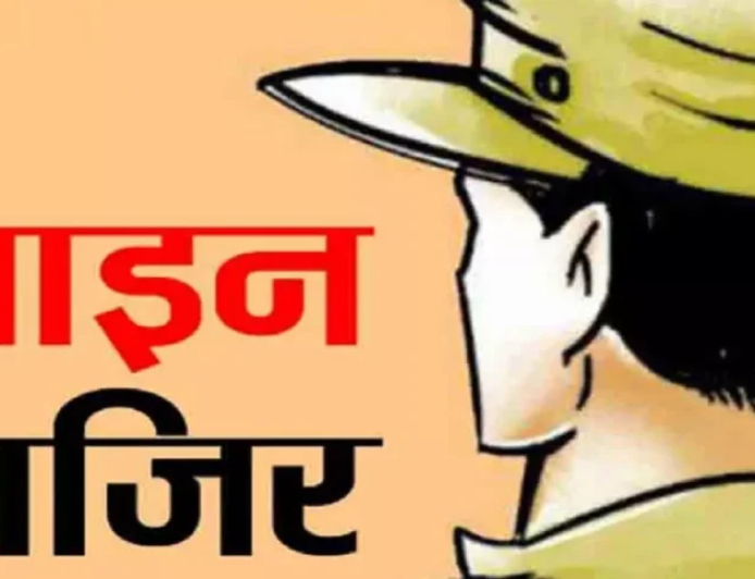 वर्दी में REEL,आरक्षक देवानंद कैवर्त लाइन अटैच