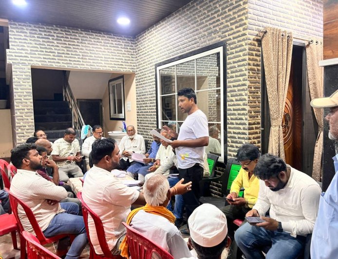 वार्ड क्रमांक 11 में बूथ कमेटी का गठन, कांग्रेस संगठन सृजन अभियान के तहत बैठक संपन्न