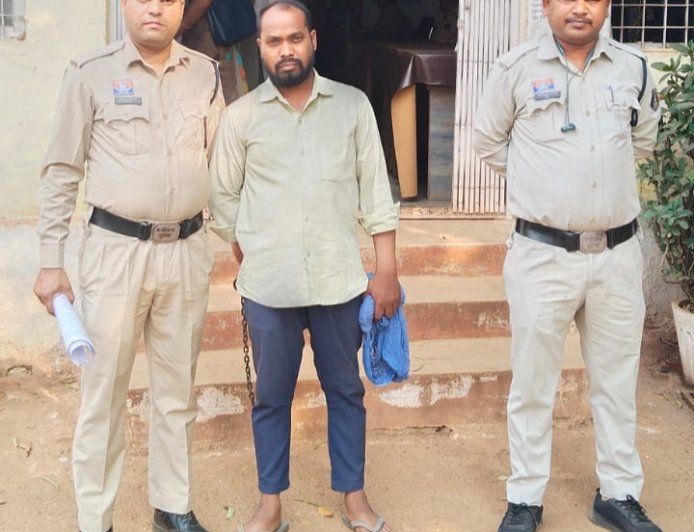 सीपत पुलिस की कार्रवाई: दुष्कर्म के आरोपी गिरफ्तार...न्यायिक रिमांड पर भेजा