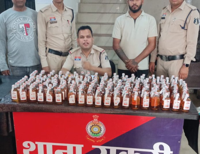 बीट सिस्टम से सकरी पुलिस को बड़ी सफलता,335 पाव अवैध अंग्रेजी शराब के साथ दो आरोपी गिरफ्तार
