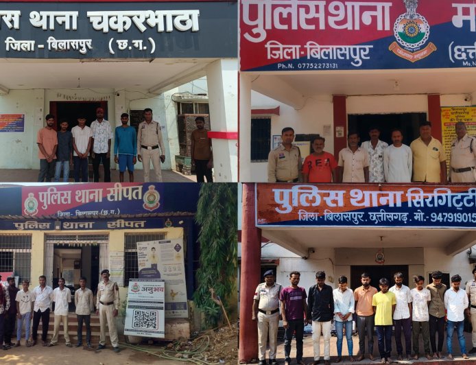 जिले में अपराधियों पर पुलिस की बड़ी कार्रवाई: 250 आदतन अपराधी चिन्हित,सतत निगरानी शुरू,80 आरोपियों पर आर्म्स एक्ट व BNSS के तहत कड़ी कार्रवाई,संगठित अपराध गिरोहों पर पुलिस की नजर..एक वर्ष के रिकॉर्ड का गहन विश्लेषण,हर गतिविधि रडार पर...अपराधियों के लिए सख्त चेतावनी-अब नहीं बख्शे जाएंगे