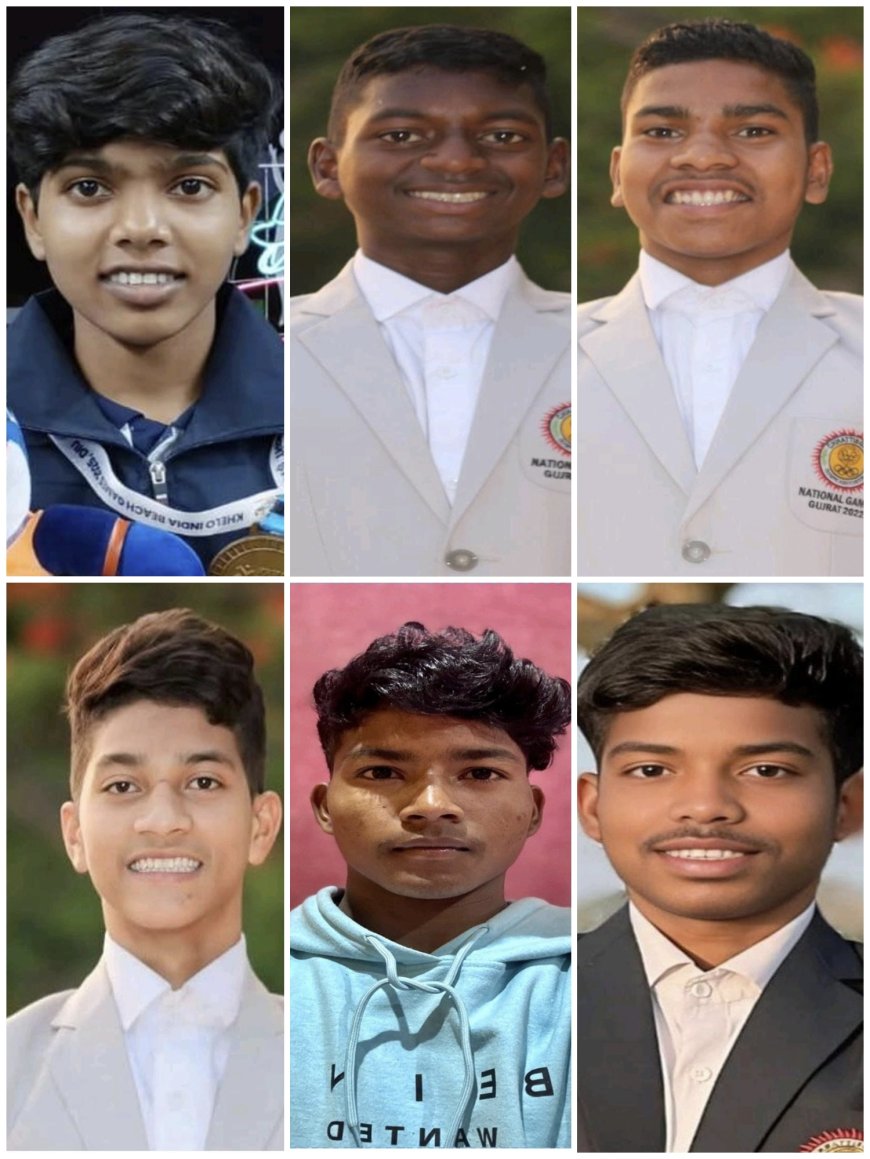 खेलो इंडिया ट्राइबल गेम्स 2026 के लिए छत्तीसगढ़ मलखंभ टीम रवाना