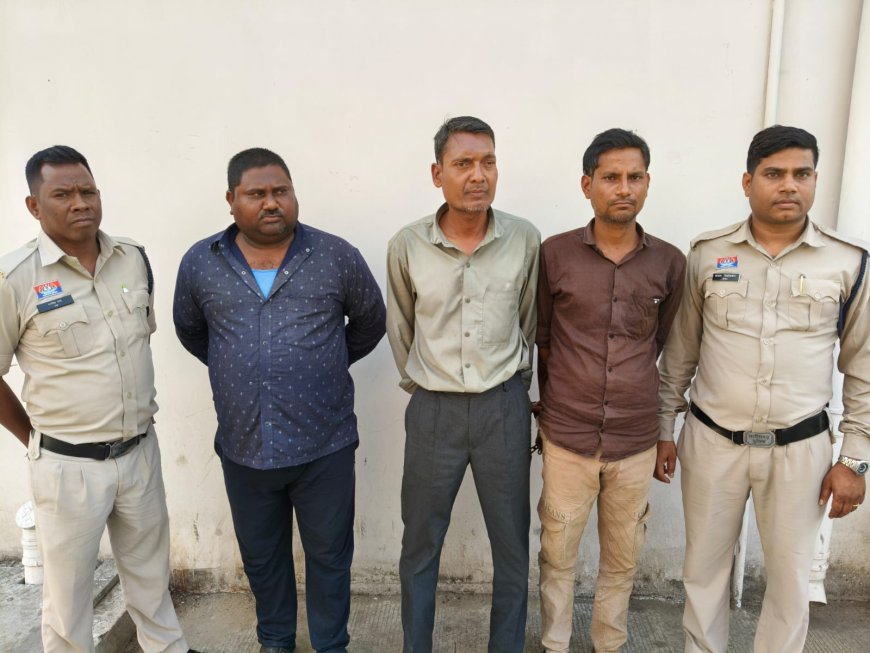 चोरी के मामले में बिल्हा पुलिस की बड़ी सफलता,3 आरोपी गिरफ्तार...23 हजार के घरेलू सामान बरामद