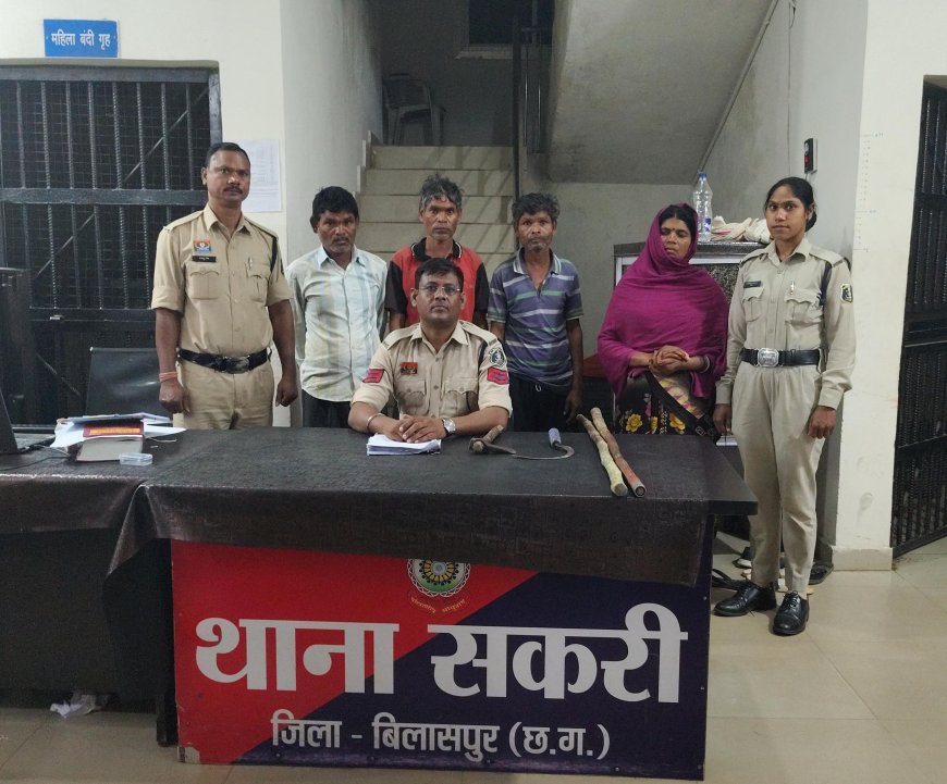 मामूली विवाद बना खूनी झगड़ा:धारदार हथियार से जानलेवा हमला,5 आरोपी गिरफ्तार