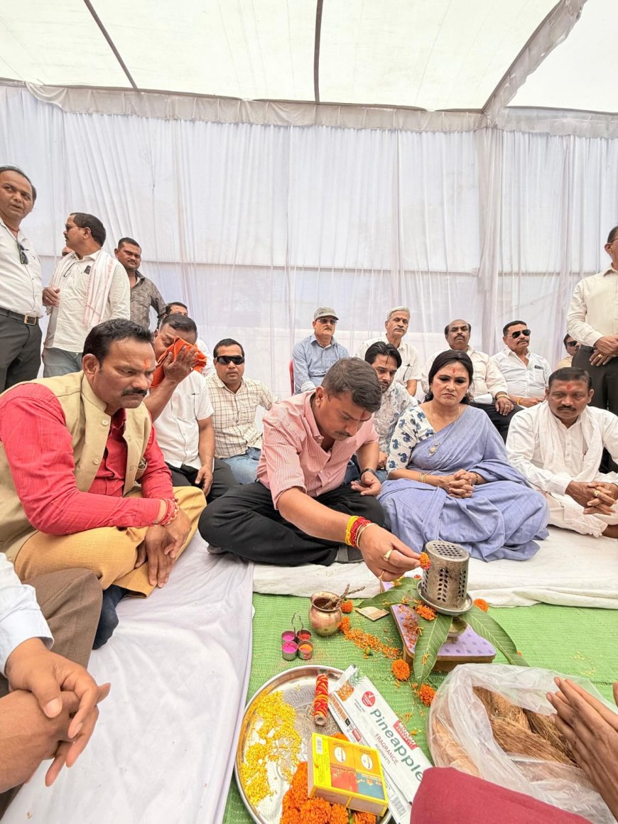 “विकास के नए आयाम गढ़ता बेलतरा – ₹12 करोड़ से अधिक के कार्यों का शिलापूजन एवं लोकार्पण”