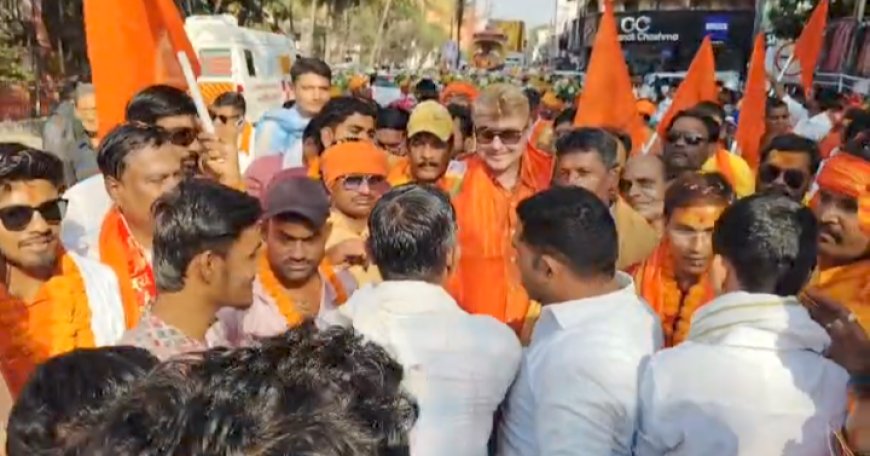 सेन समाज ने निकाली भव्य शोभायात्रा, श्रद्धा और उत्साह का अद्भुत संगम...संत शिरोमणि सेन जी महाराज की 726वीं जयंती पर शहर में भव्य आयोजन