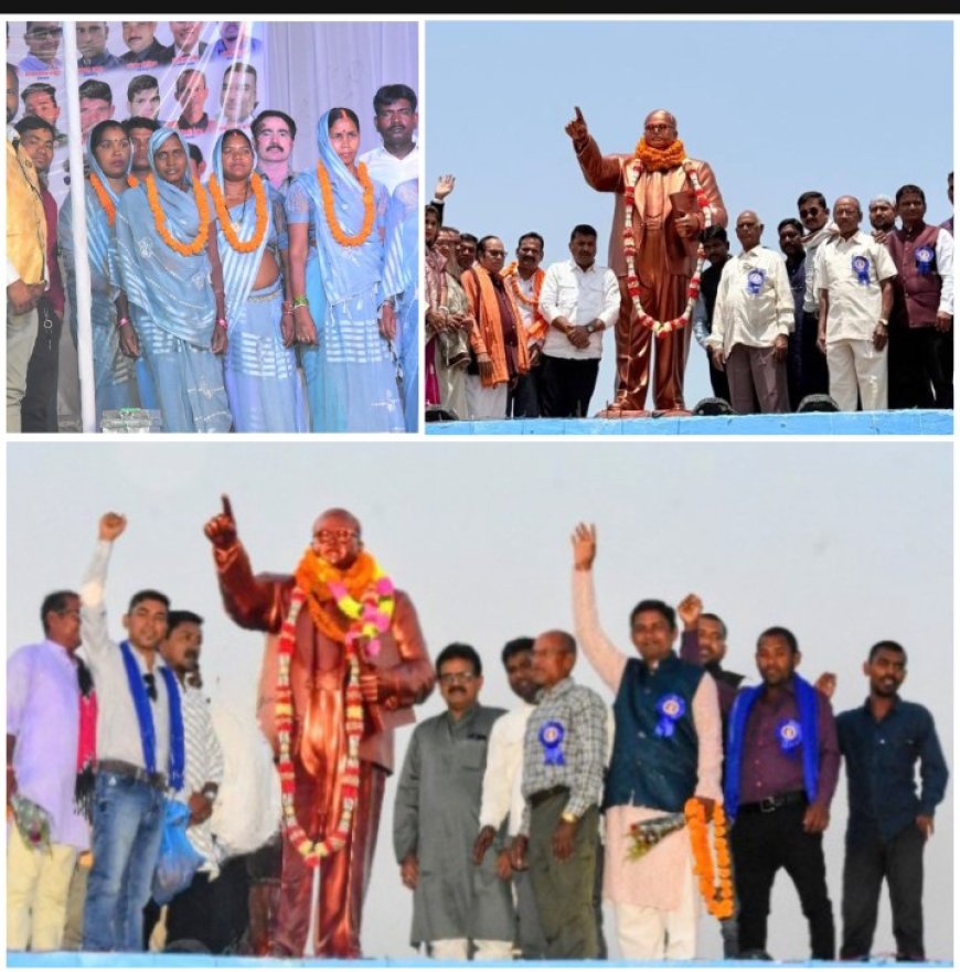 रतनपुर में भव्य अंबेडकर मेला महोत्सव 2026: शोभायात्रा, प्रतिमा अनावरण और सांस्कृतिक कार्यक्रमों से गूंजा क्षेत्र