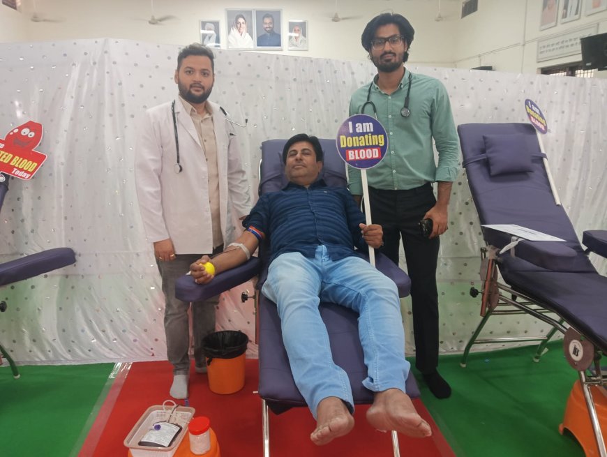 सिम्स बिलासपुर की बड़ी उपलब्धि: एक वर्ष में 10 हजार यूनिट से अधिक रक्त संग्रह, हजारों जिंदगियों को मिला नया जीवन