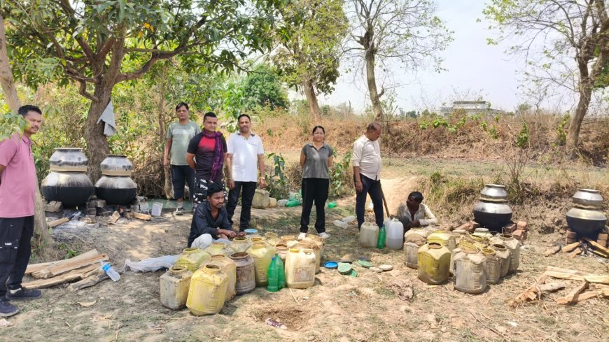 सिविल लाइन रामपुर पुलिस की बड़ी कार्रवाई: 41 लीटर अवैध महुआ शराब जप्त,2 आरोपी गिरफ्तार