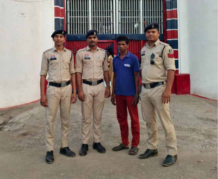 चरित्र शंका और घरेलू विवाद बना हत्या की वजह,पत्नी की हत्या करने वाला पति गिरफ्तार