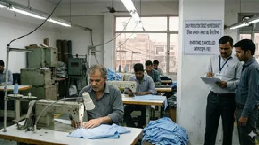 नोएडा के श्रमिकों पर फूटा ‘टारगेट बम’, ओवरटाइम बंद कर शिफ्ट सिस्टम अपना रहे उद्योग