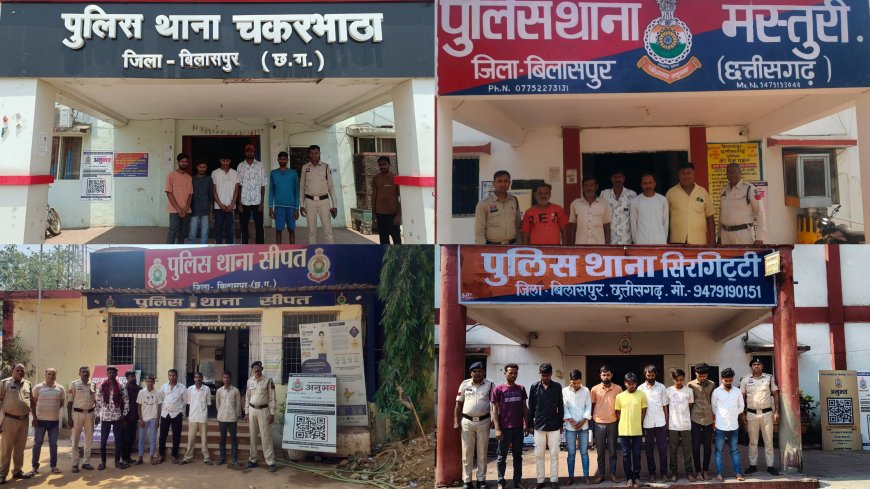 जिले में अपराधियों पर पुलिस की बड़ी कार्रवाई: 250 आदतन अपराधी चिन्हित,सतत निगरानी शुरू,80 आरोपियों पर आर्म्स एक्ट व BNSS के तहत कड़ी कार्रवाई,संगठित अपराध गिरोहों पर पुलिस की नजर..एक वर्ष के रिकॉर्ड का गहन विश्लेषण,हर गतिविधि रडार पर...अपराधियों के लिए सख्त चेतावनी-अब नहीं बख्शे जाएंगे