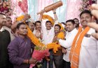 बेलतरा में विधायक सुशांत शुक्ला का जन्मदिन हर्षोल्लास के साथ मनाया गया
