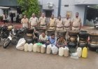 अवैध शराब के खिलाफ कोरबा पुलिस का बड़ा एक्शन: 2 दिन में 428 लीटर से ज्यादा शराब जब्त...28 आरोपी गिरफ्तार