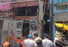 रानी फैंसी स्टोर में भीषण आग, लाखों का सामान जलकर खाक