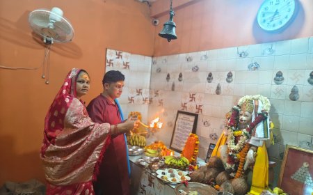 भीषण गर्मी में उमड़ा श्रद्धा का सैलाब, हॉफा में धूमधाम से मनाया गया नृसिंह जन्म उत्सव