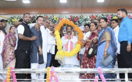 लोरमी सम्मेलन में उपमुख्यमंत्री अरुण साव का बड़ा ऐलान, राशन विक्रेताओं की मांगों पर शीघ्र समाधान का भरोसा