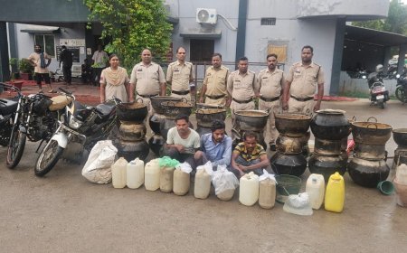 अवैध शराब के खिलाफ कोरबा पुलिस का बड़ा एक्शन: 2 दिन में 428 लीटर से ज्यादा शराब जब्त...28 आरोपी गिरफ्तार