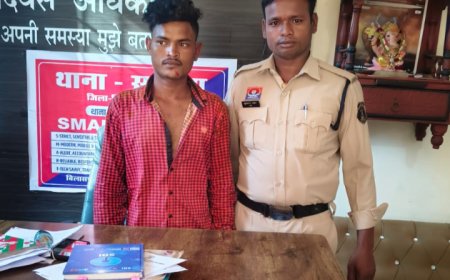 फरार आरोपी गिरफ्तार: धारदार चाकू से हमला करने वाला बदमाश 2 महीने बाद पुलिस के शिकंजे में
