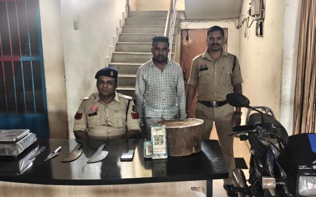 चकरभाठा पुलिस ने बकरी-बकारा चोरी मामले में एक और आरोपी दबोचा,औजार व मोटरसाइकिल जब्त