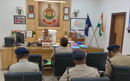 बिलासपुर रेंज में पुलिसिंग सुधार पर आईजी रामगोपाल गर्ग की सख्ती, लंबित मामलों के जल्द निराकरण के निर्देश