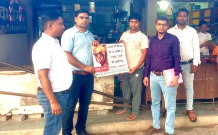 कोटपा एक्ट के तहत कोरबा जिले में की गई चालानी कार्यवाही